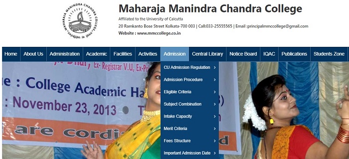 Maharaja Manindra Chandra College Admission 2021 (Portal Login) - Application Form, Dates, Fees